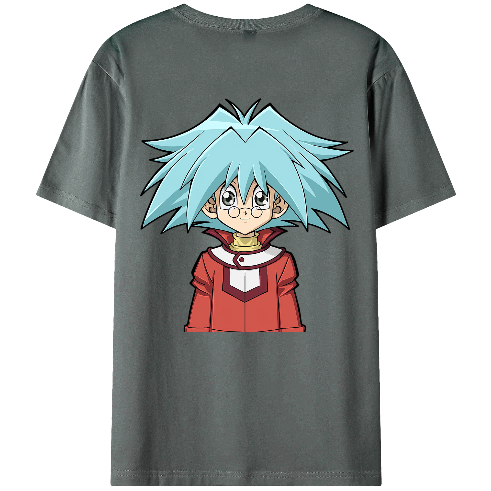 （画像用） 遊☆戯☆王 Yu-Gi-Oh! 綿100％半袖Tシャツ（背面プリント）